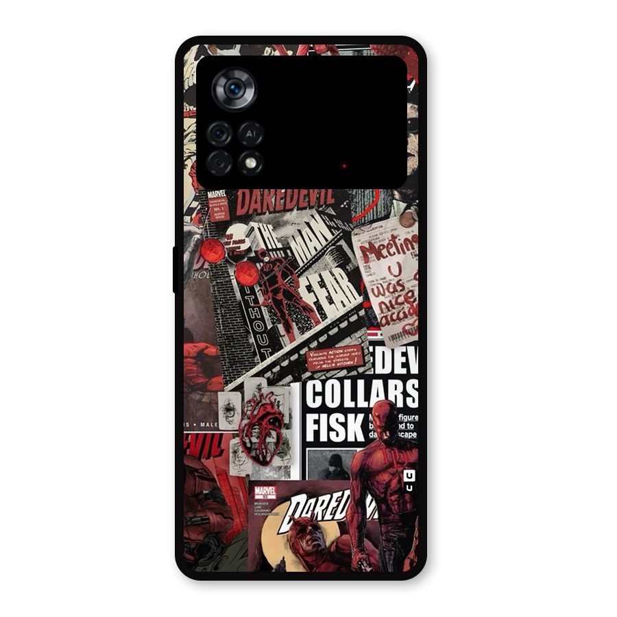 Daredevil Story Metal Back Case for Poco X4 Pro 5G