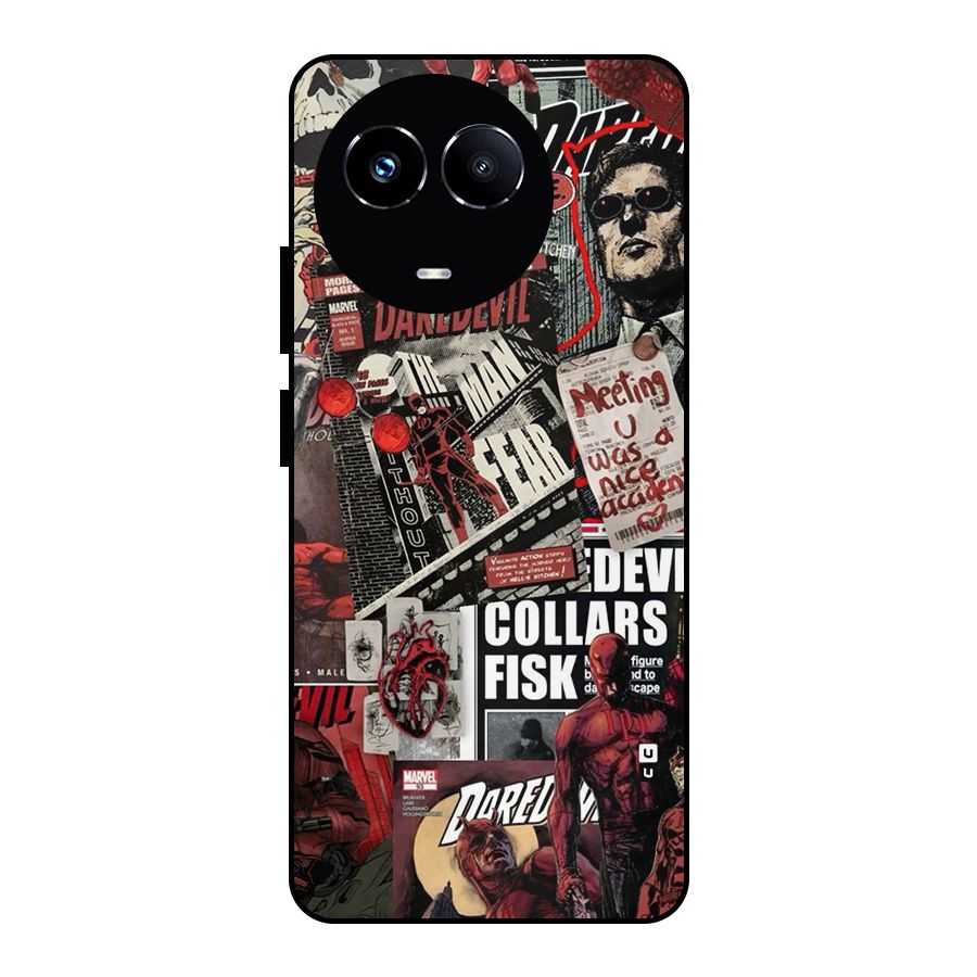 Daredevil Story Metal Back Case for Realme 11X