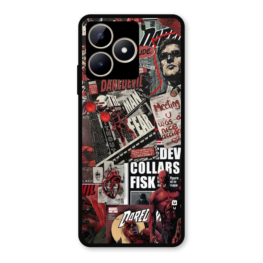 Daredevil Story Metal Back Case for Realme C53