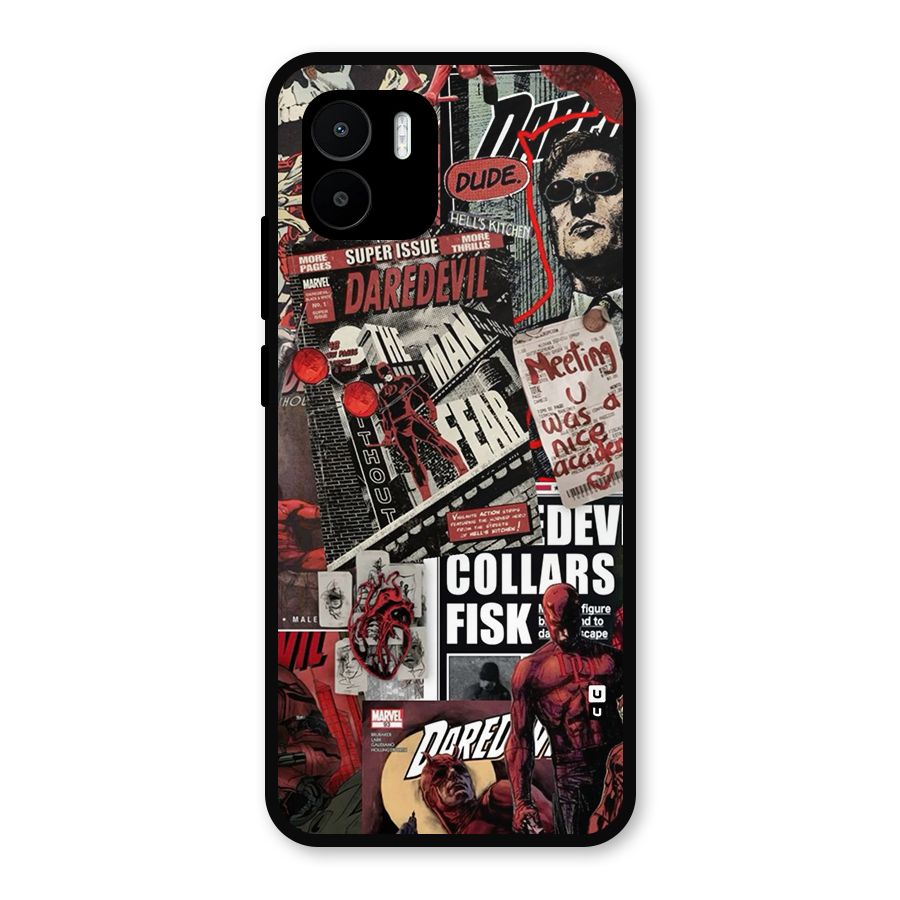 Daredevil Story Metal Back Case for Redmi A2
