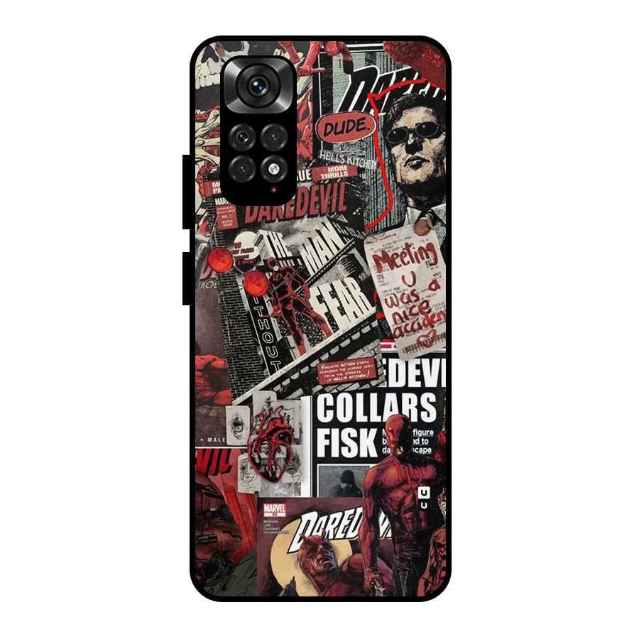 Daredevil Story Metal Back Case for Redmi Note 11 Pro Plus 5G