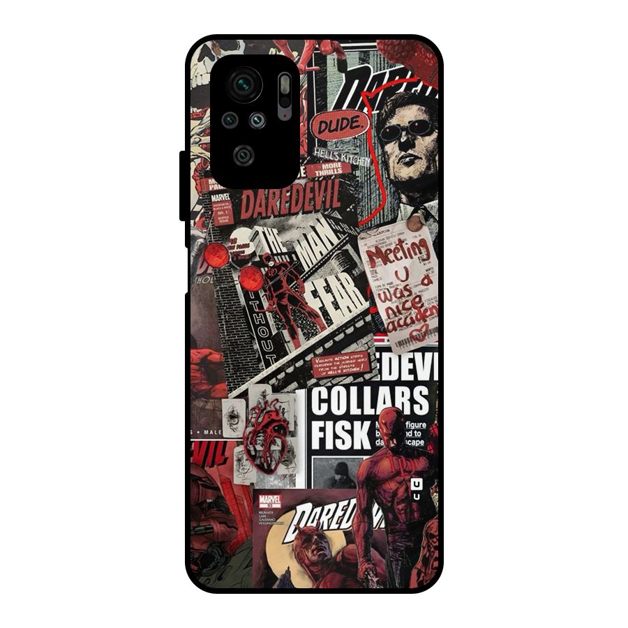 Daredevil Story Metal Back Case for Redmi Note 11 SE
