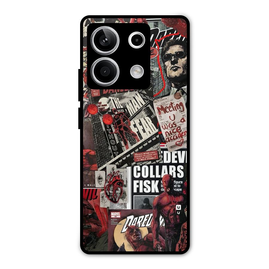 Daredevil Story Metal Back Case for Redmi Note 13 5G