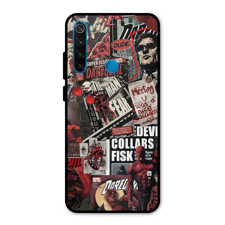 Daredevil Story Metal Back Case for Redmi Note 8