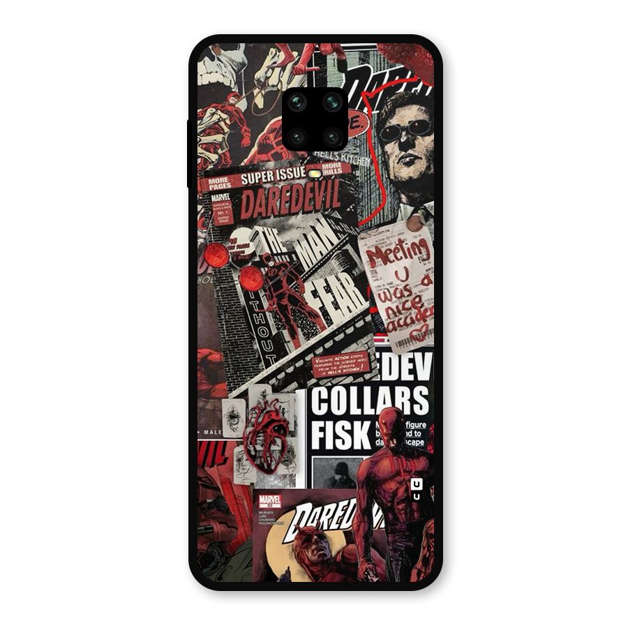 Daredevil Story Metal Back Case for Redmi Note 9 Pro