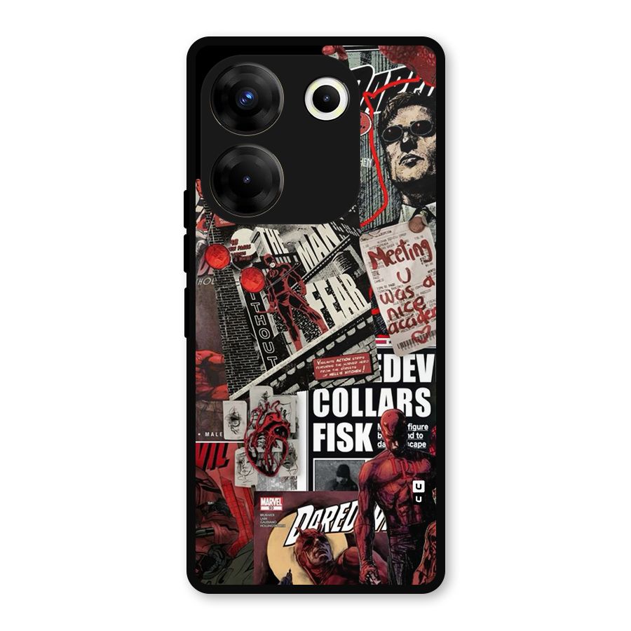 Daredevil Story Metal Back Case for Tecno Camon 20 Pro