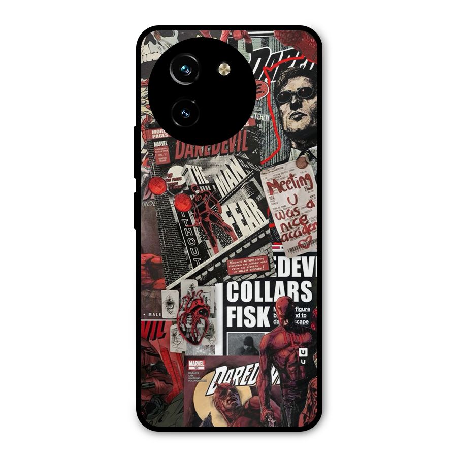 Daredevil Story Metal Back Case for Vivo T3x