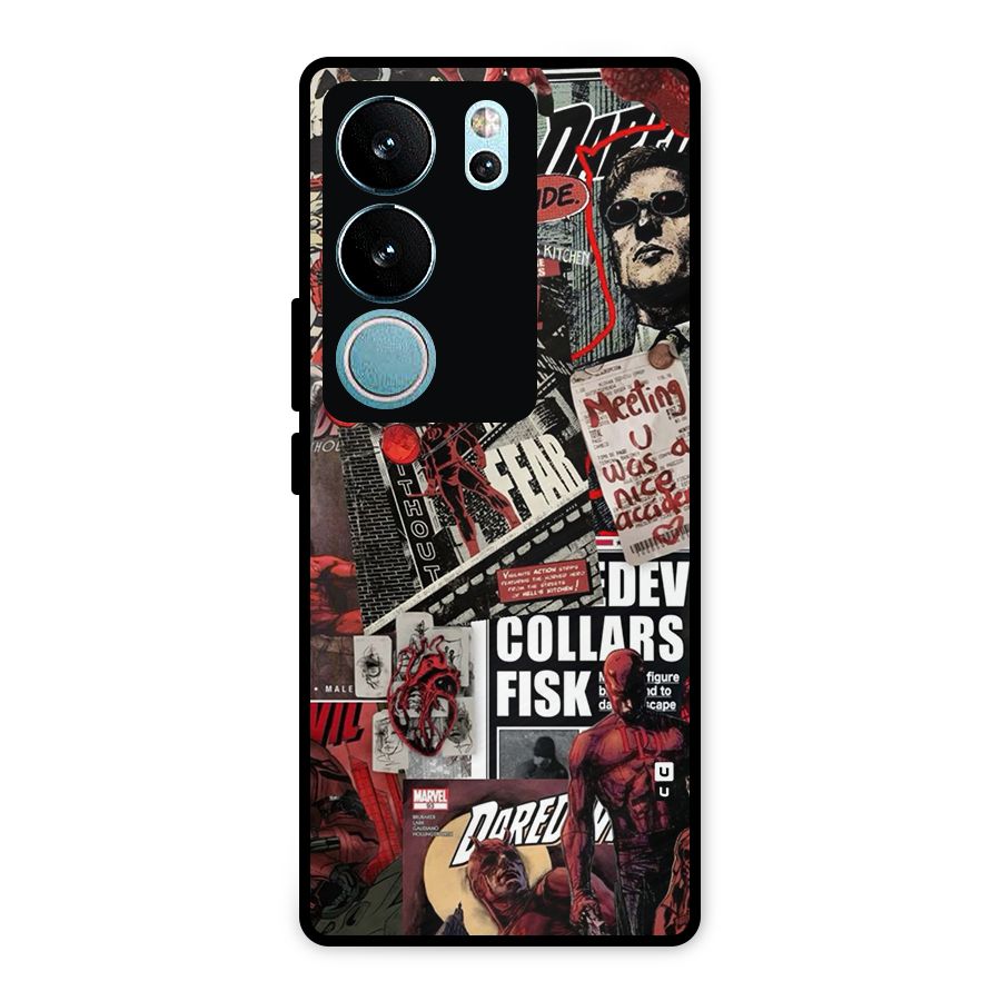 Daredevil Story Metal Back Case for Vivo V29
