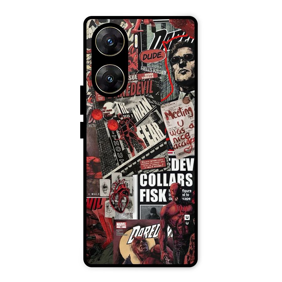 Daredevil Story Metal Back Case for Vivo V29e