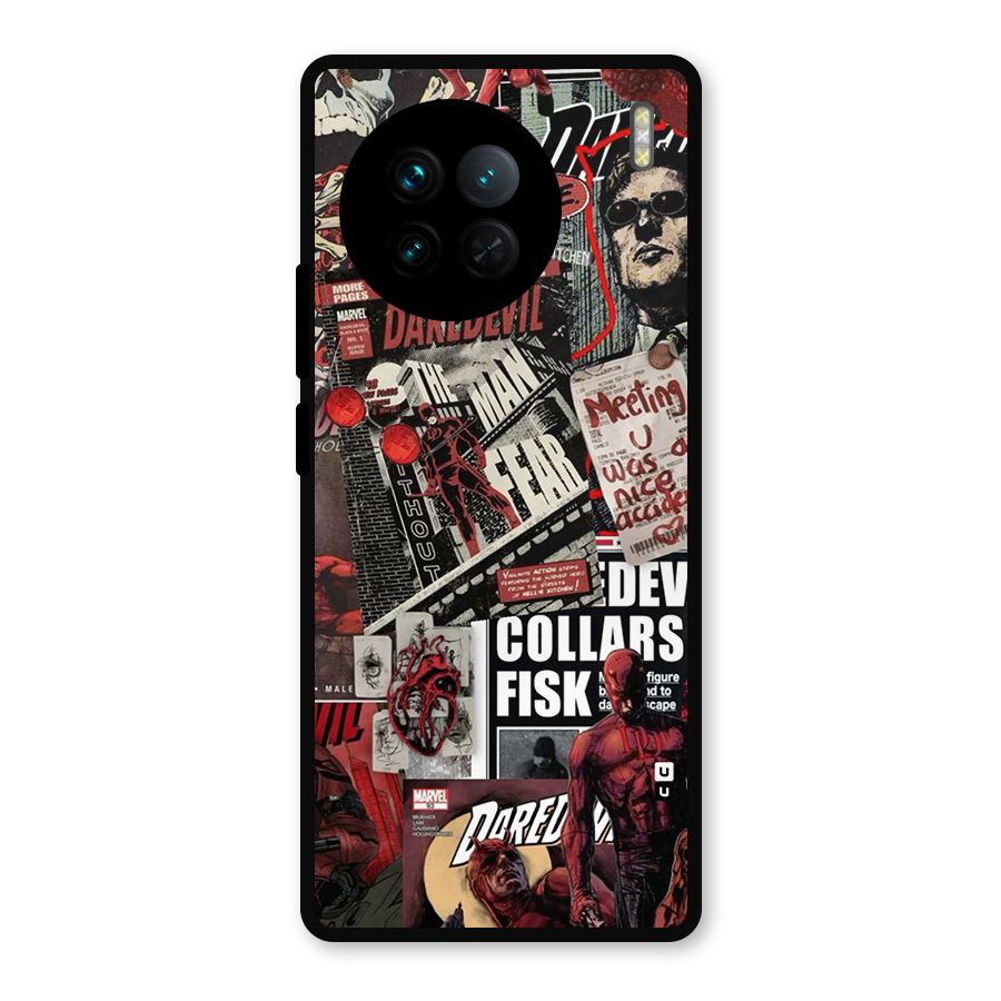 Daredevil Story Metal Back Case for Vivo X90