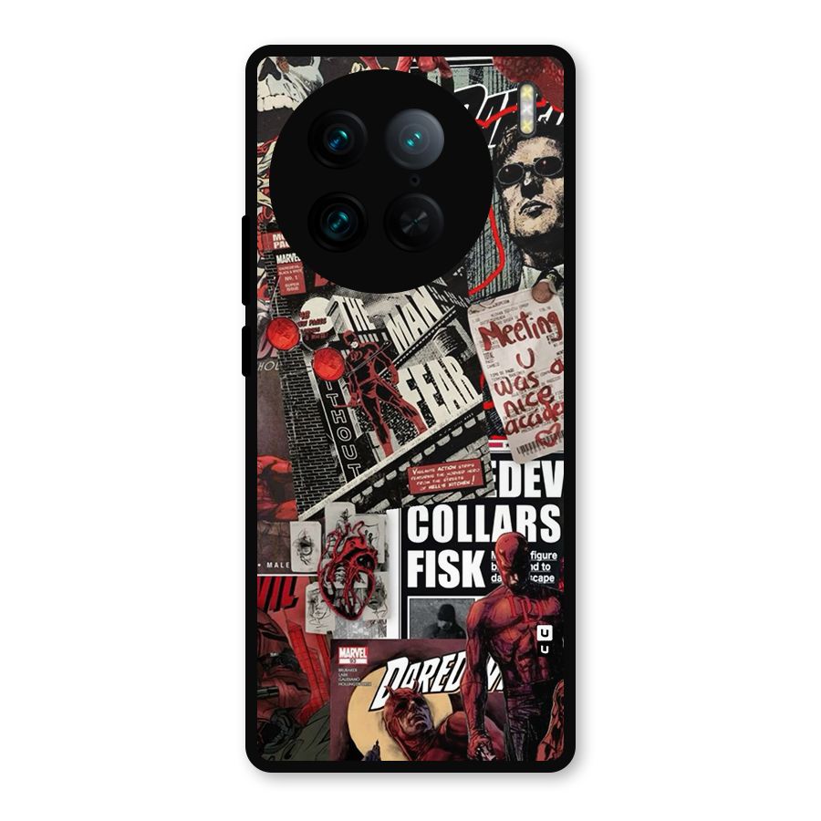 Daredevil Story Metal Back Case for Vivo X90 Pro
