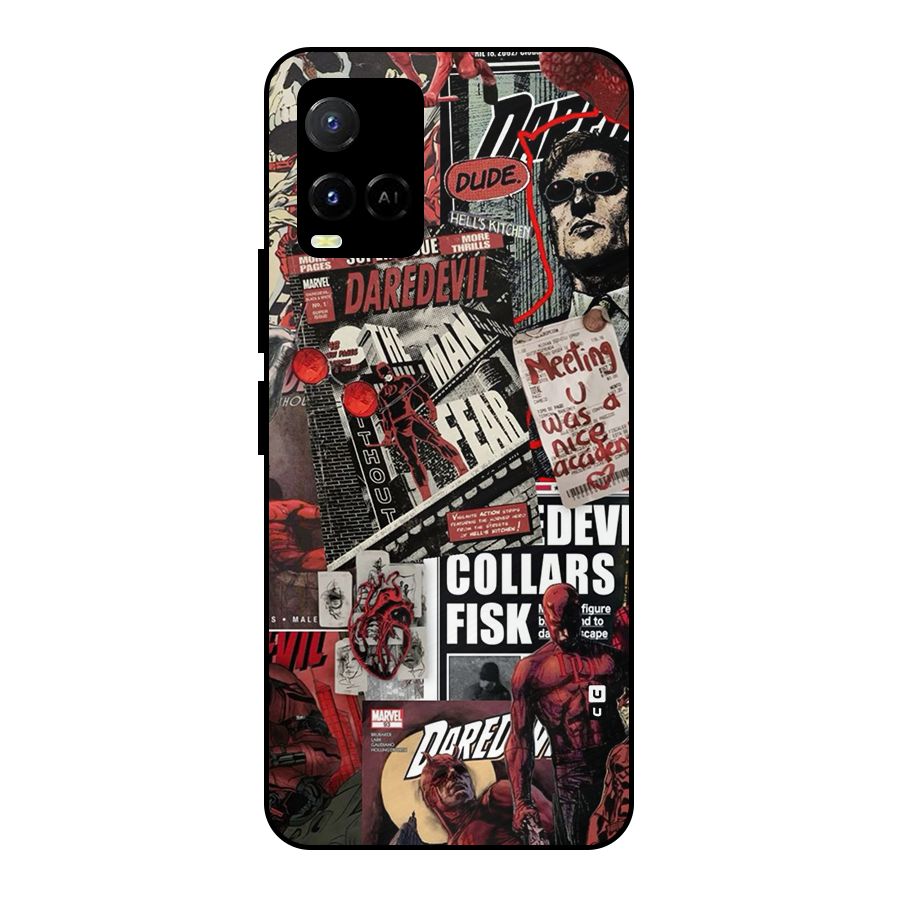 Daredevil Story Metal Back Case for Vivo Y21G