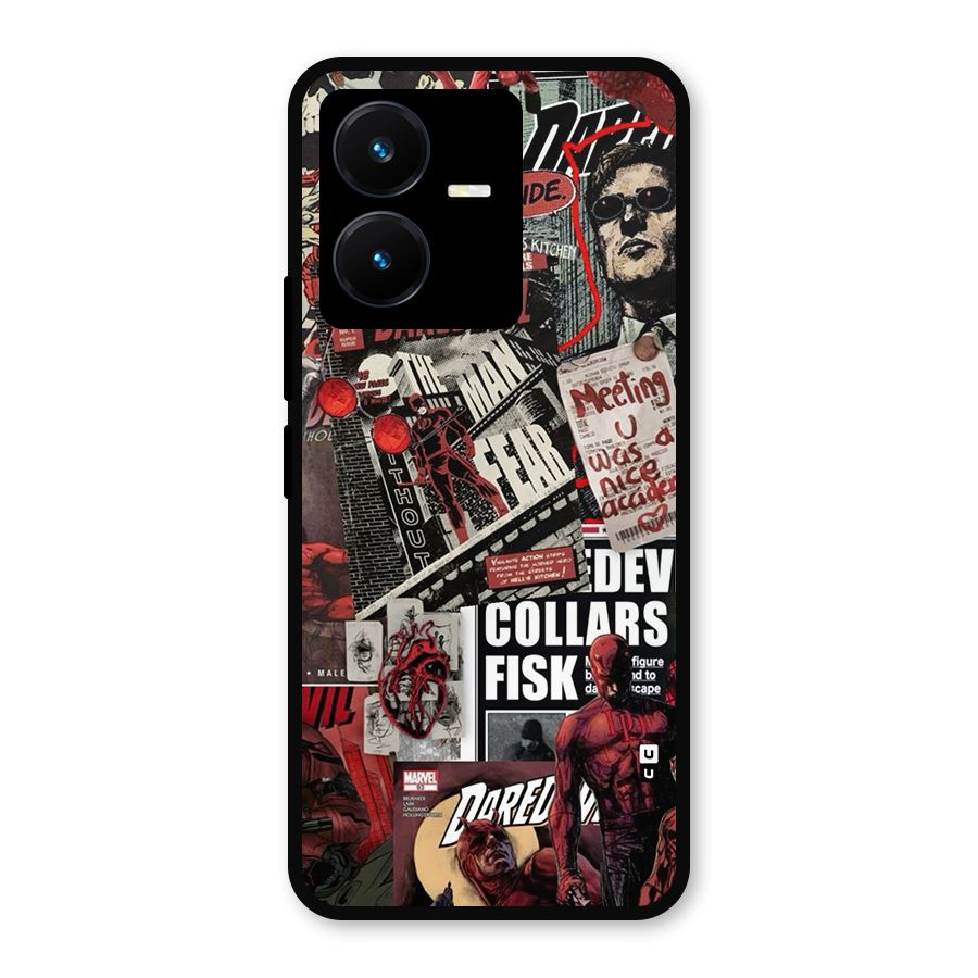 Daredevil Story Metal Back Case for Vivo Y22