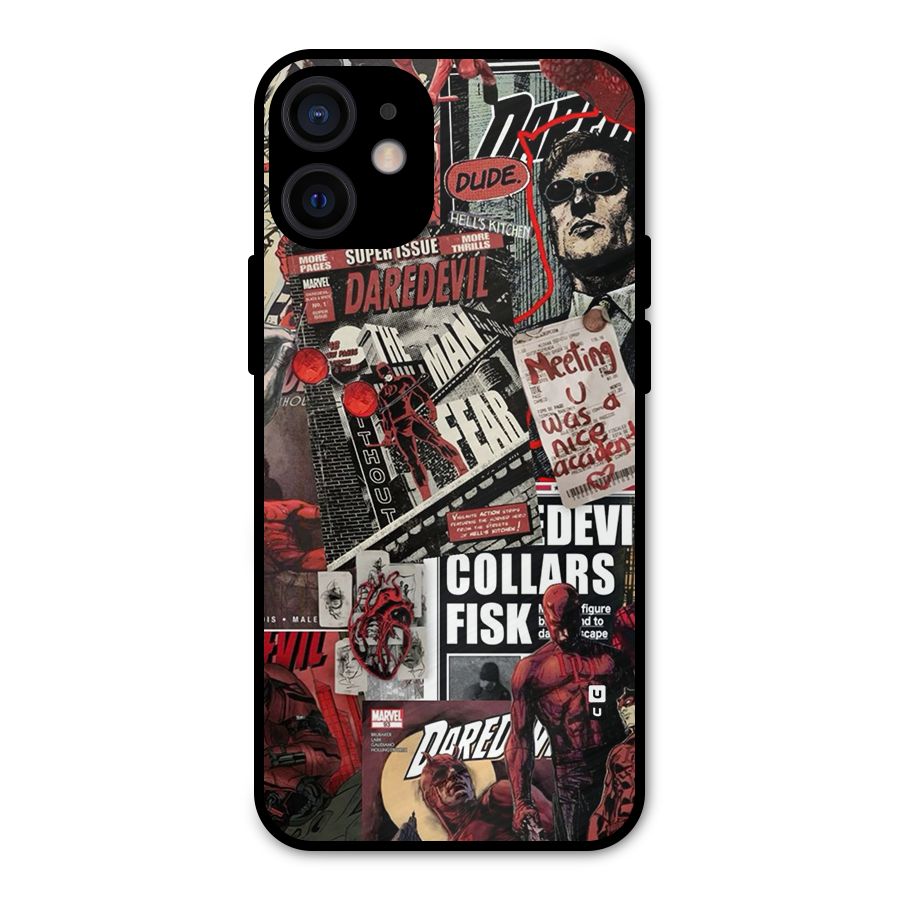 Daredevil Story Metal Back Case for iPhone 12 Mini