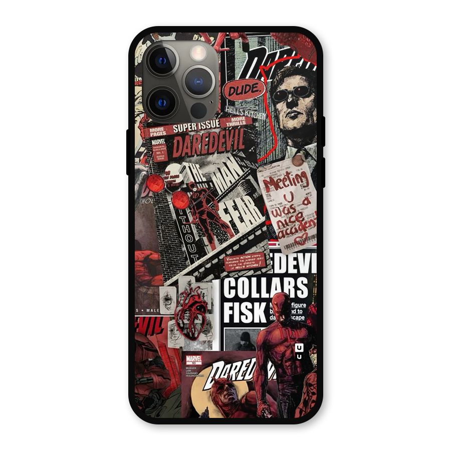 Daredevil Story Metal Back Case for iPhone 12 Pro