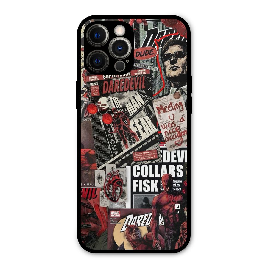 Daredevil Story Metal Back Case for iPhone 12 Pro Max