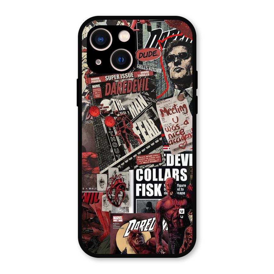 Daredevil Story Metal Back Case for iPhone 13