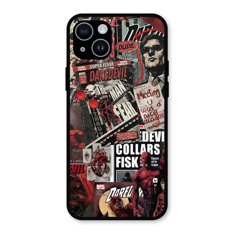 Daredevil Story Metal Back Case for iPhone 14
