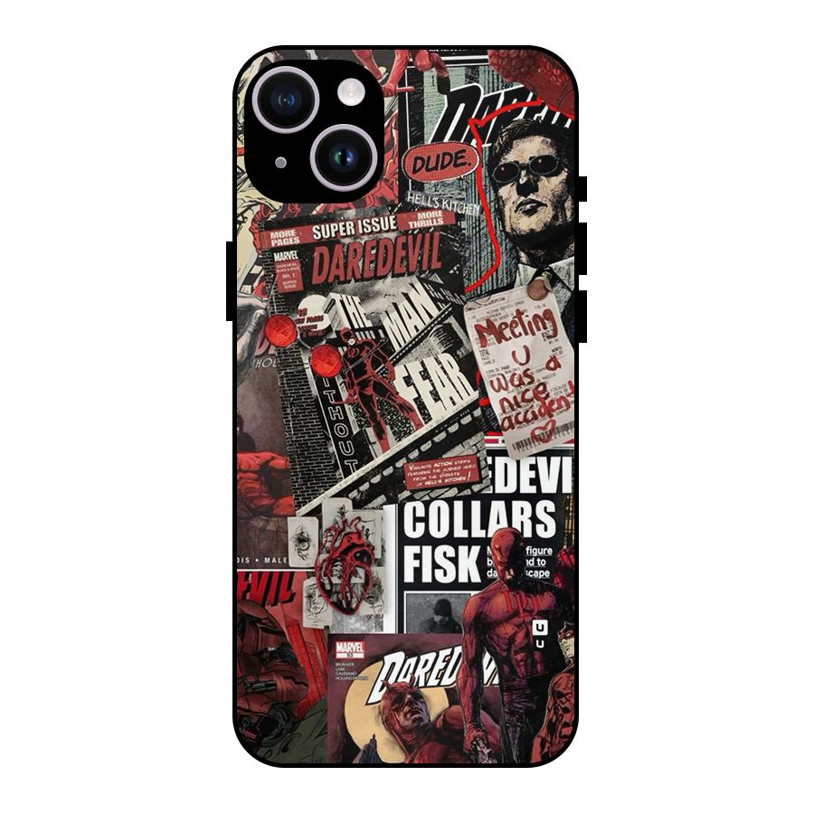 Daredevil Story Metal Back Case for iPhone 14 Plus