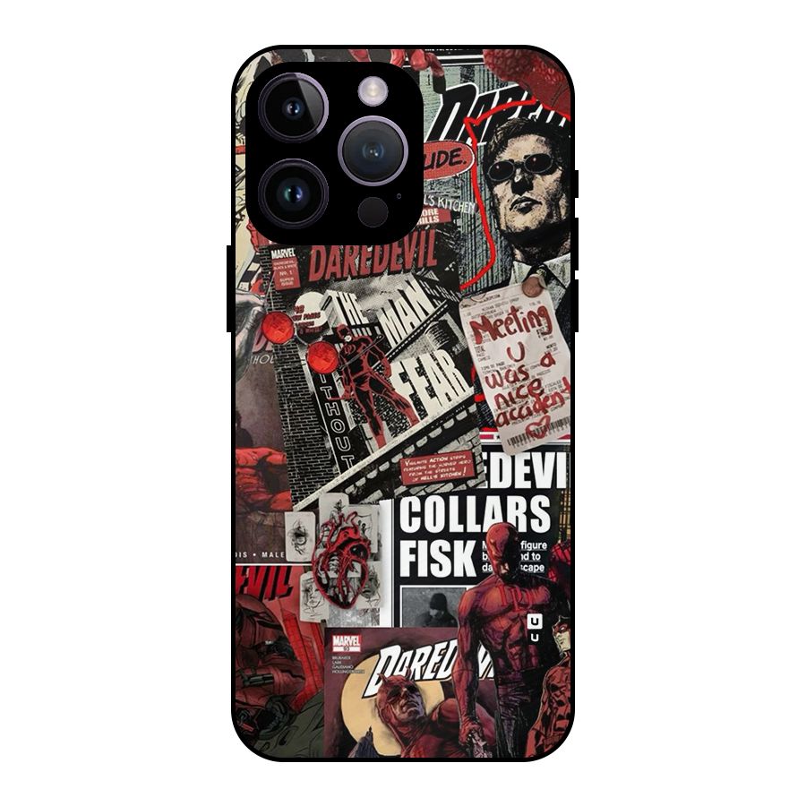 Daredevil Story Metal Back Case for iPhone 14 Pro Max