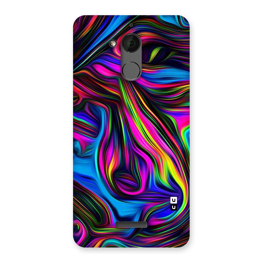 Dark Colorful Oil Abstract Back Case for Coolpad Note 5