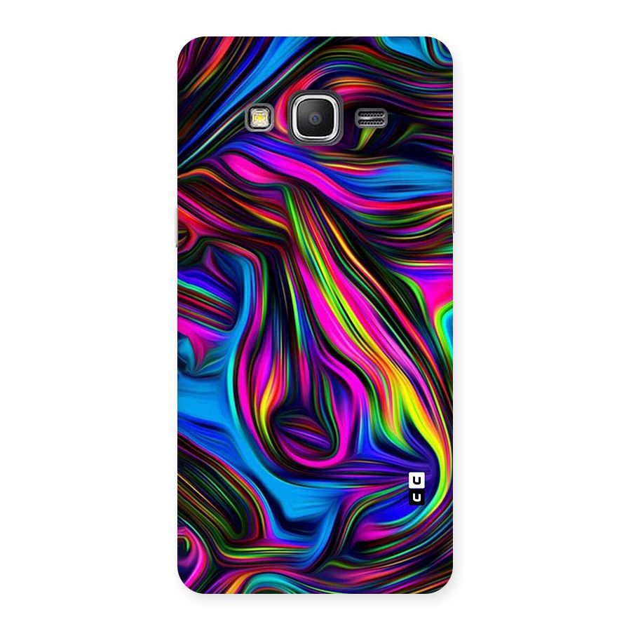 Dark Colorful Oil Abstract Back Case for Galaxy Grand Prime