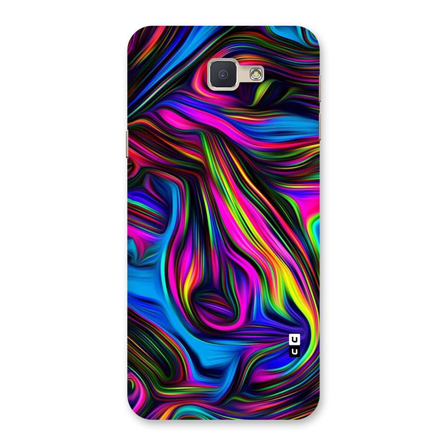 Dark Colorful Oil Abstract Back Case for Galaxy J5 Prime