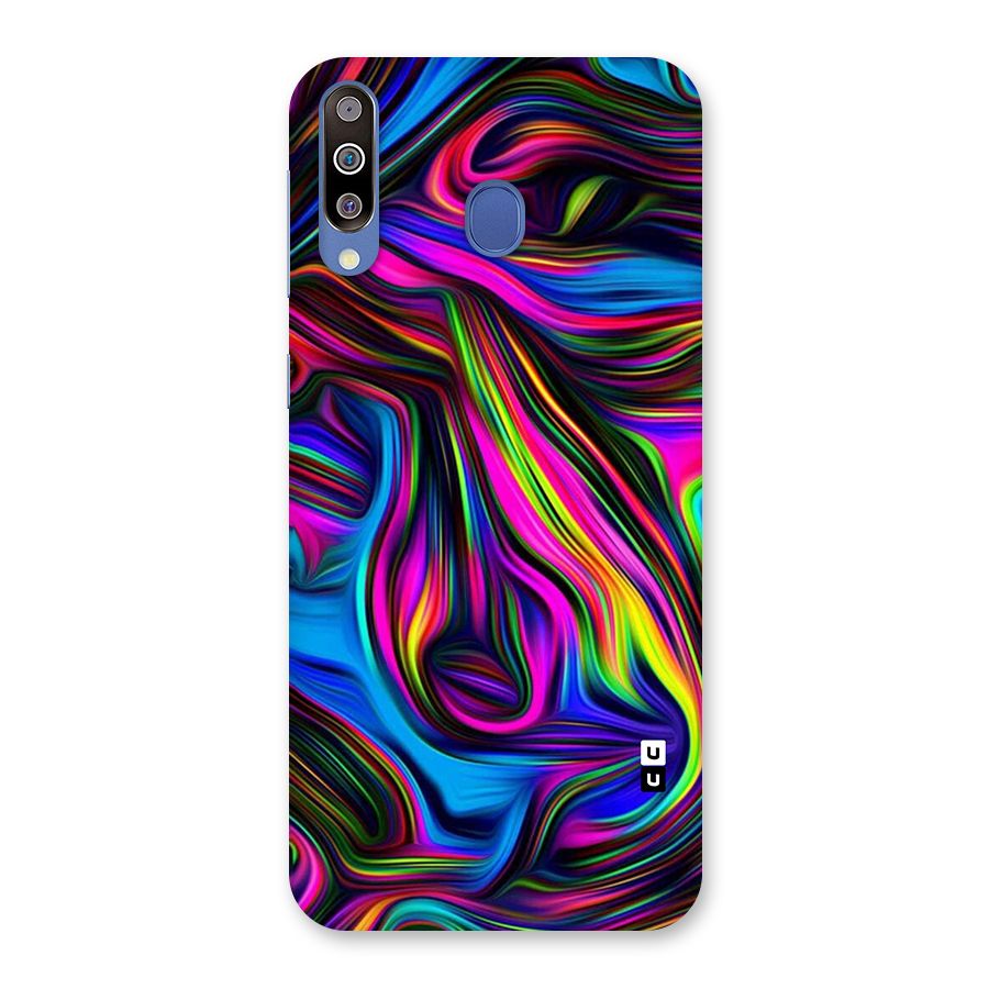 Dark Colorful Oil Abstract Back Case for Galaxy M30