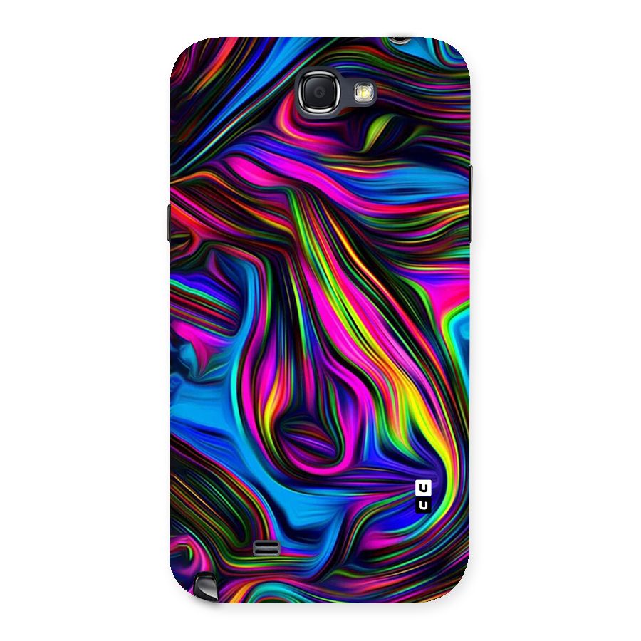 Dark Colorful Oil Abstract Back Case for Galaxy Note 2