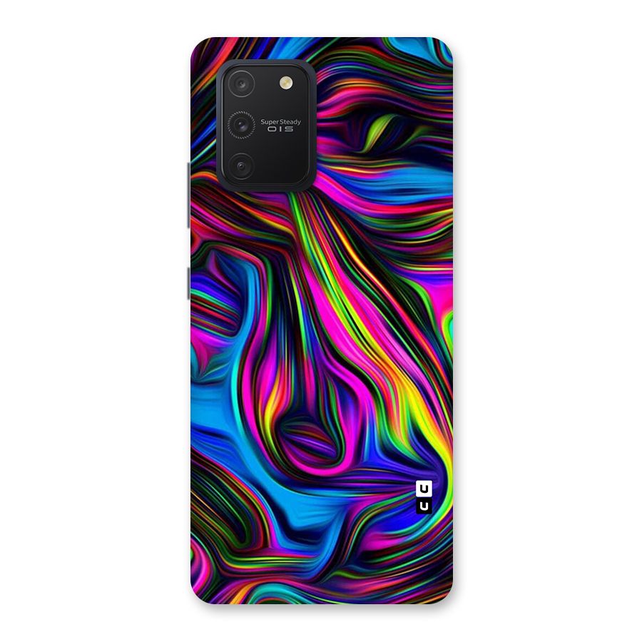 Dark Colorful Oil Abstract Back Case for Galaxy S10 Lite