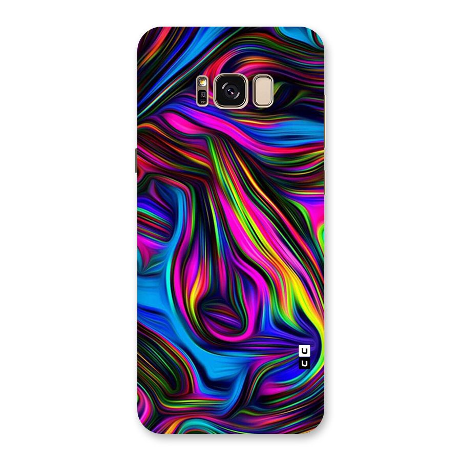 Dark Colorful Oil Abstract Back Case for Galaxy S8 Plus