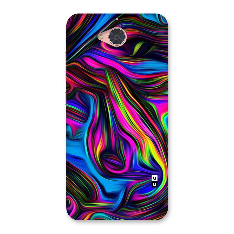 Dark Colorful Oil Abstract Back Case for Gionee S6 Pro