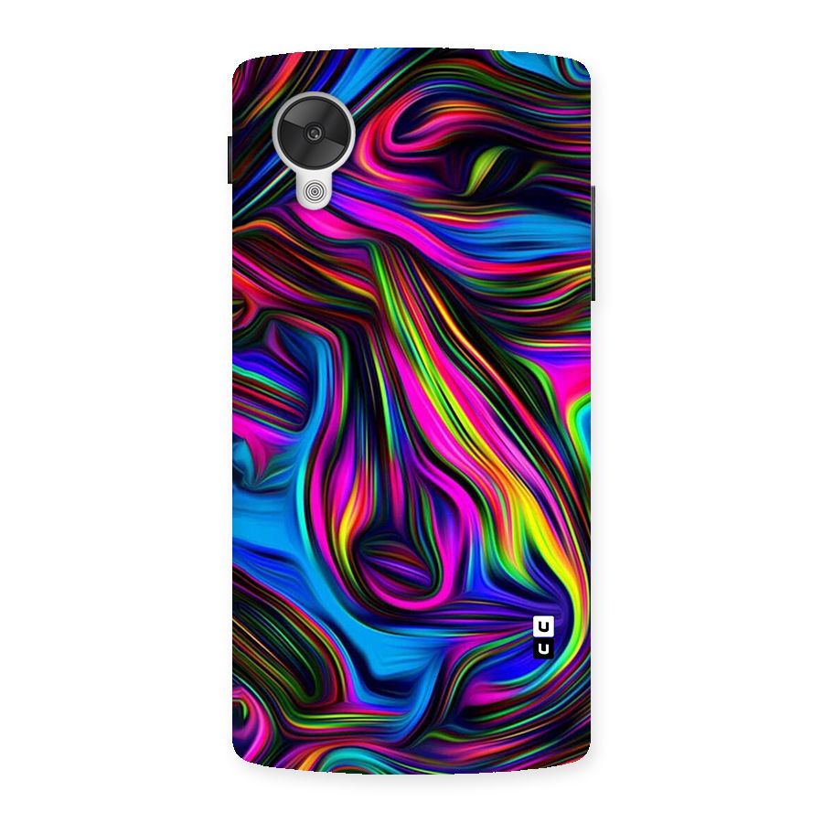 Dark Colorful Oil Abstract Back Case for Google Nexsus 5