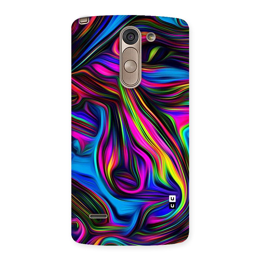 Dark Colorful Oil Abstract Back Case for LG G3 Stylus