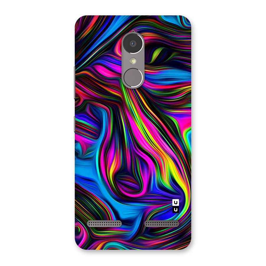 Dark Colorful Oil Abstract Back Case for Lenovo K6