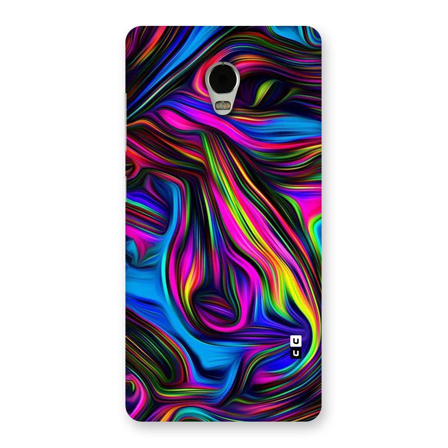 Dark Colorful Oil Abstract Back Case for Lenovo Vibe P1