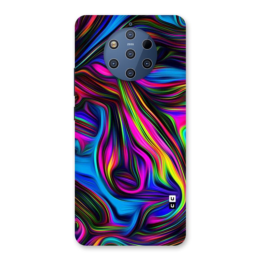 Dark Colorful Oil Abstract Back Case for Nokia 9 PureView