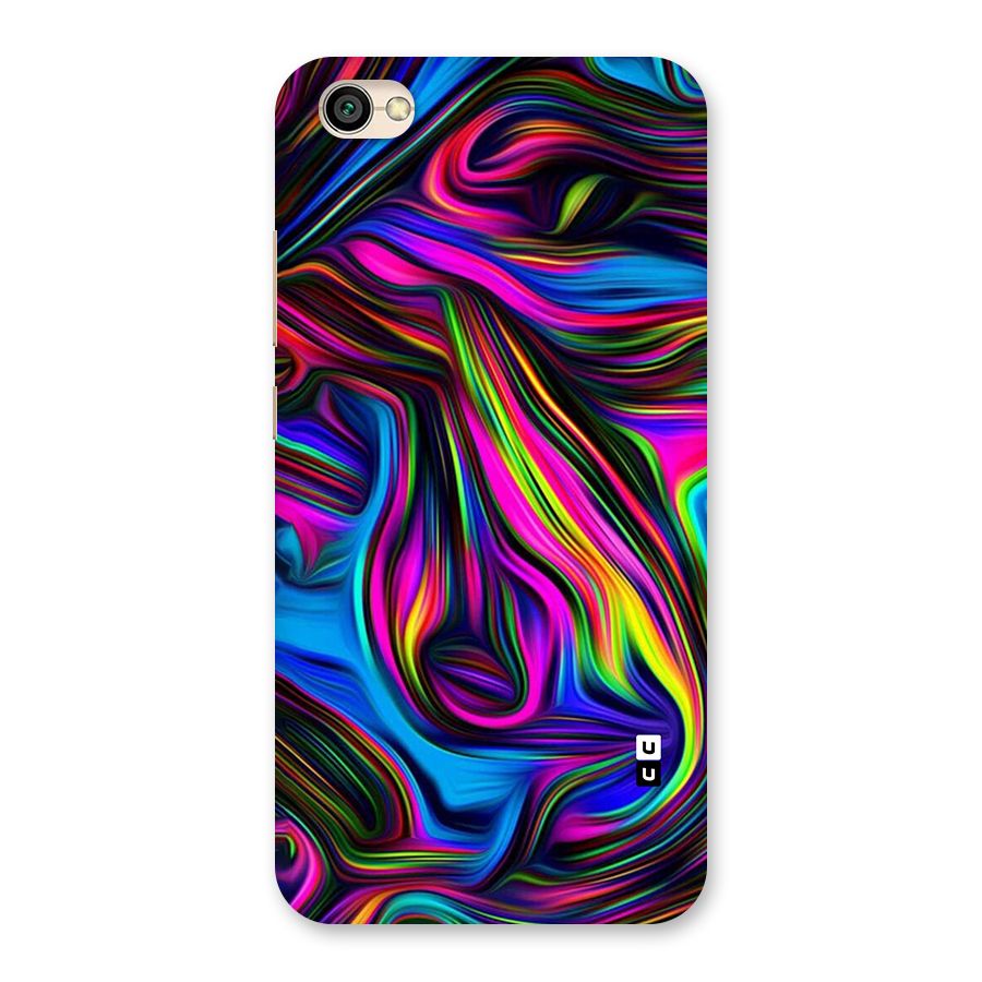 Dark Colorful Oil Abstract Back Case for Redmi Y1 Lite