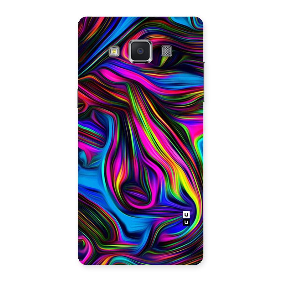 Dark Colorful Oil Abstract Back Case for Samsung Galaxy A5