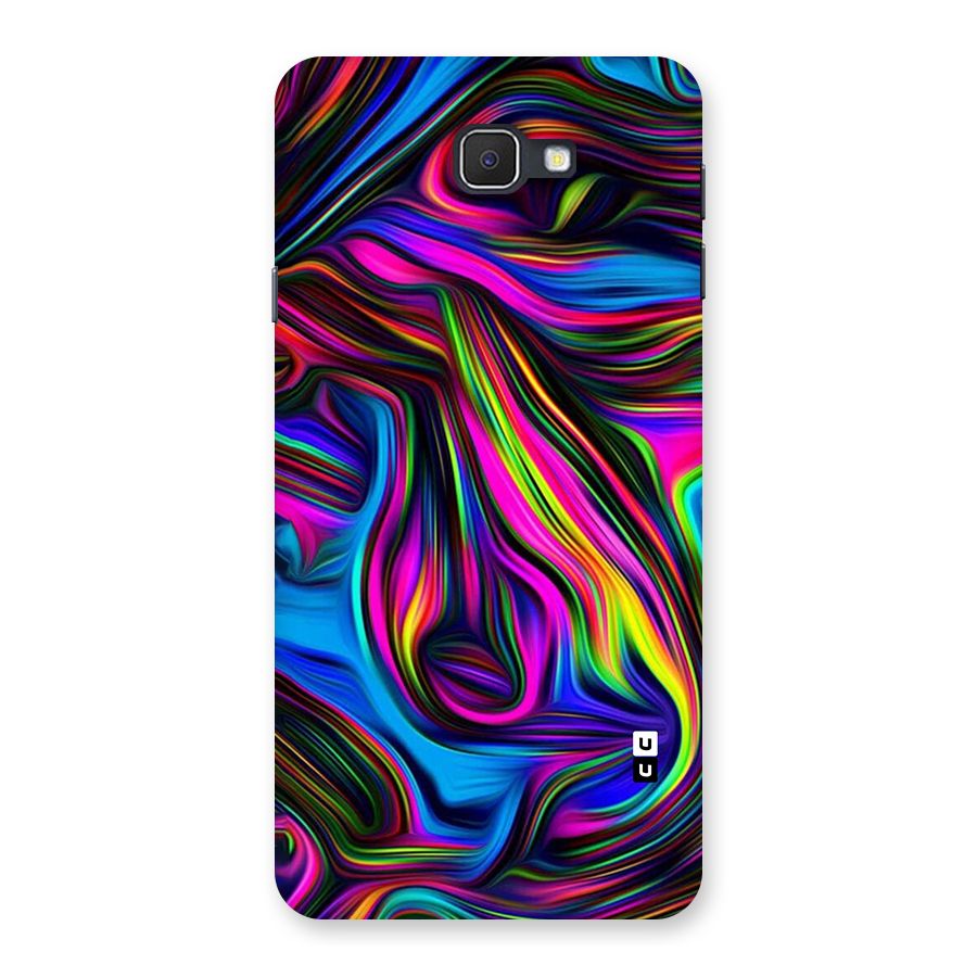 Dark Colorful Oil Abstract Back Case for Samsung Galaxy J7 Prime