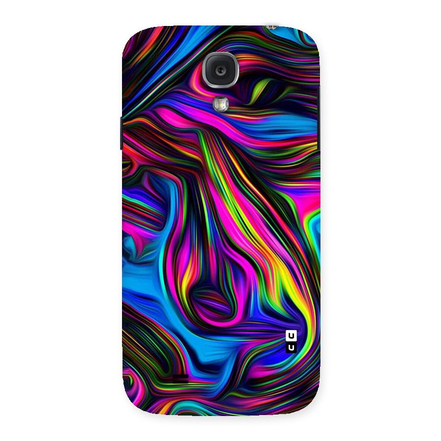 Dark Colorful Oil Abstract Back Case for Samsung Galaxy S4