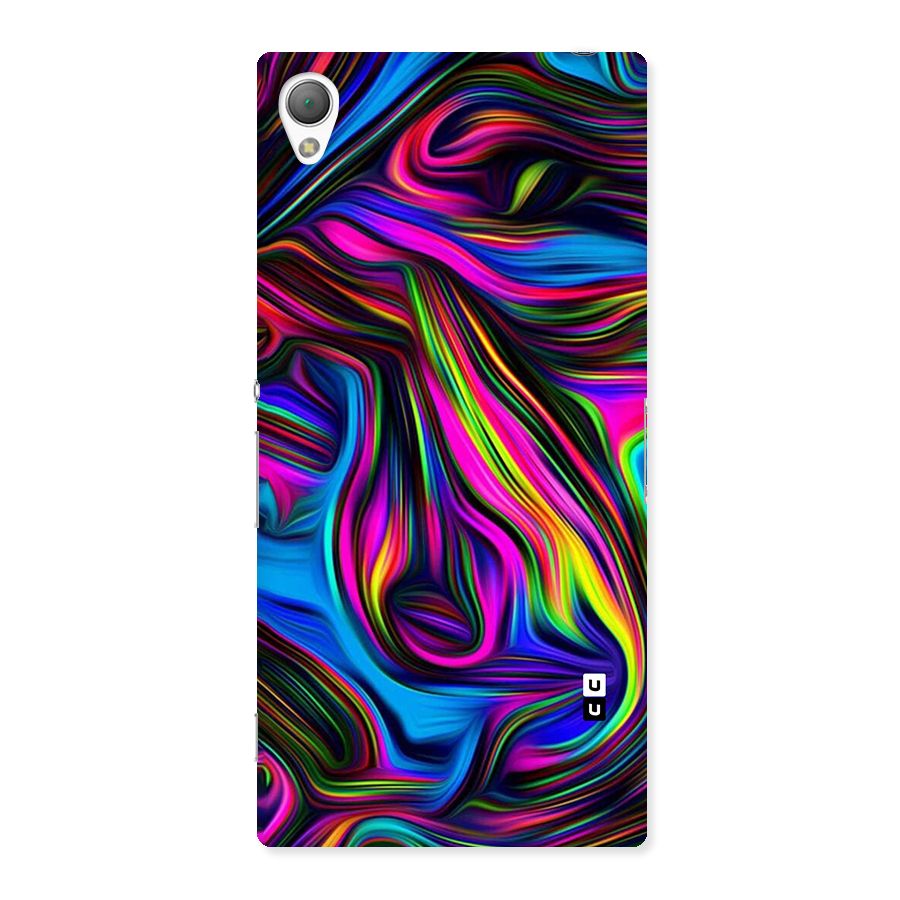 Dark Colorful Oil Abstract Back Case for Sony Xperia Z3