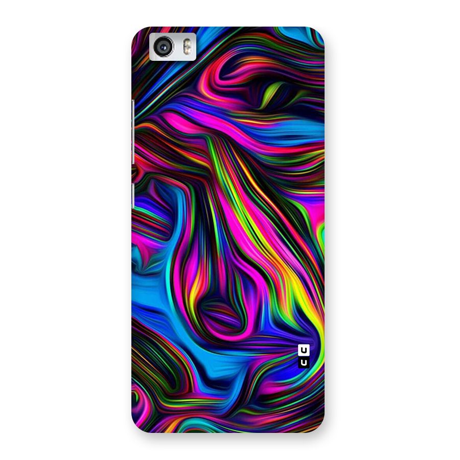 Dark Colorful Oil Abstract Back Case for Xiaomi Redmi Mi5