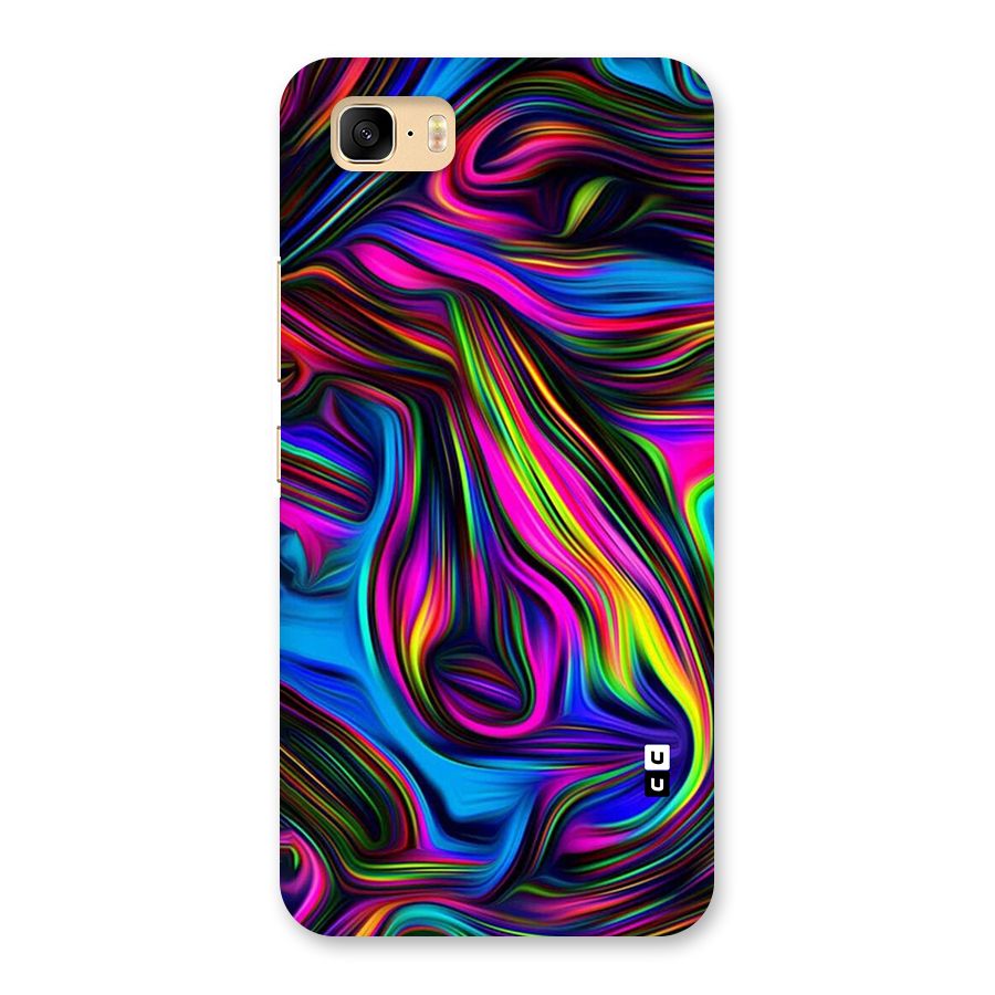 Dark Colorful Oil Abstract Back Case for Zenfone 3s Max