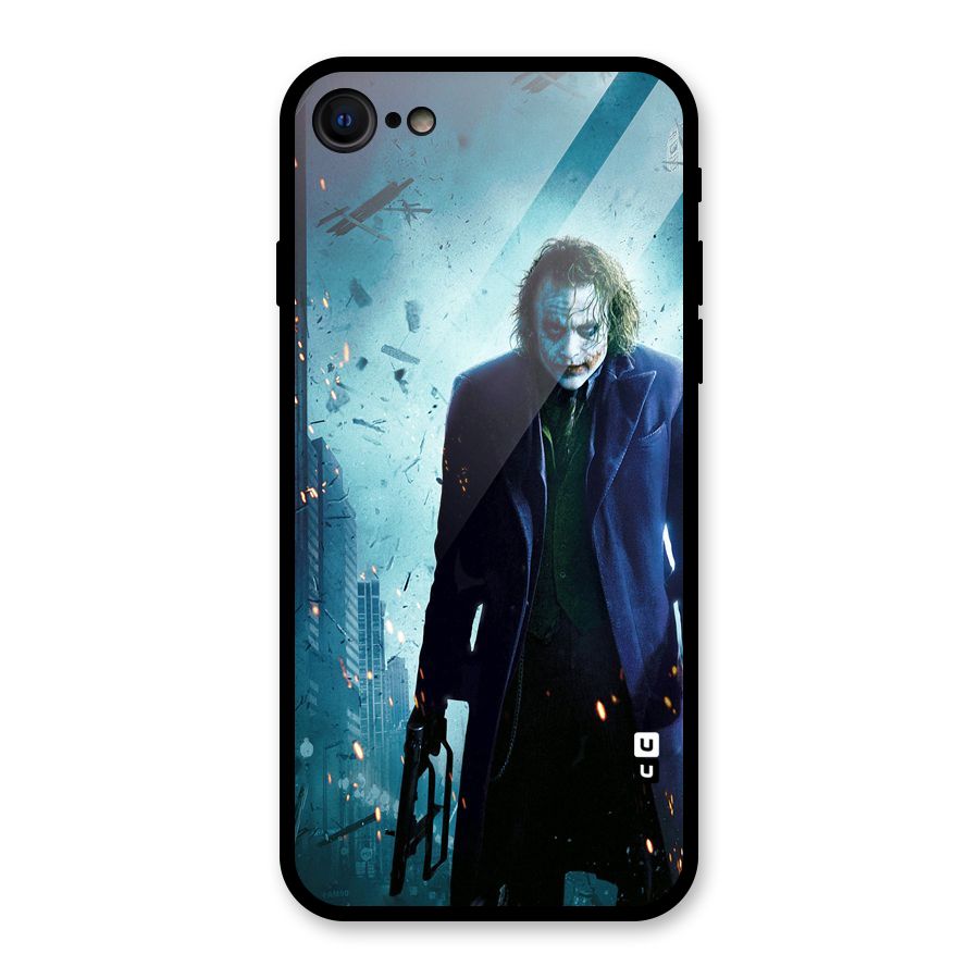 Dark Knight Joker Glass Back Case for iPhone 7
