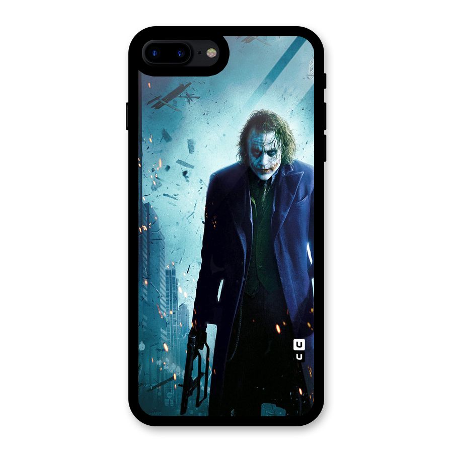 Dark Knight Joker Glass Back Case for iPhone 7 Plus