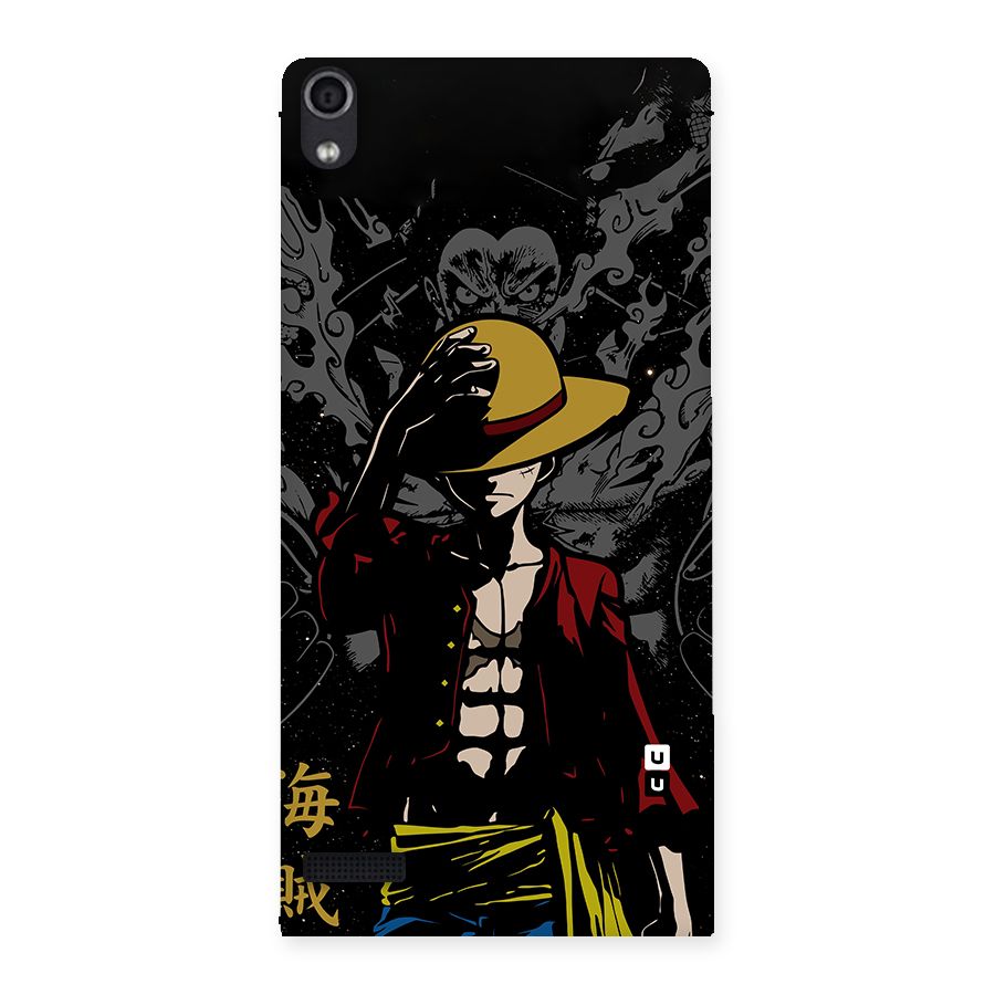 Dark Luffy Art Back Case for Ascend P6