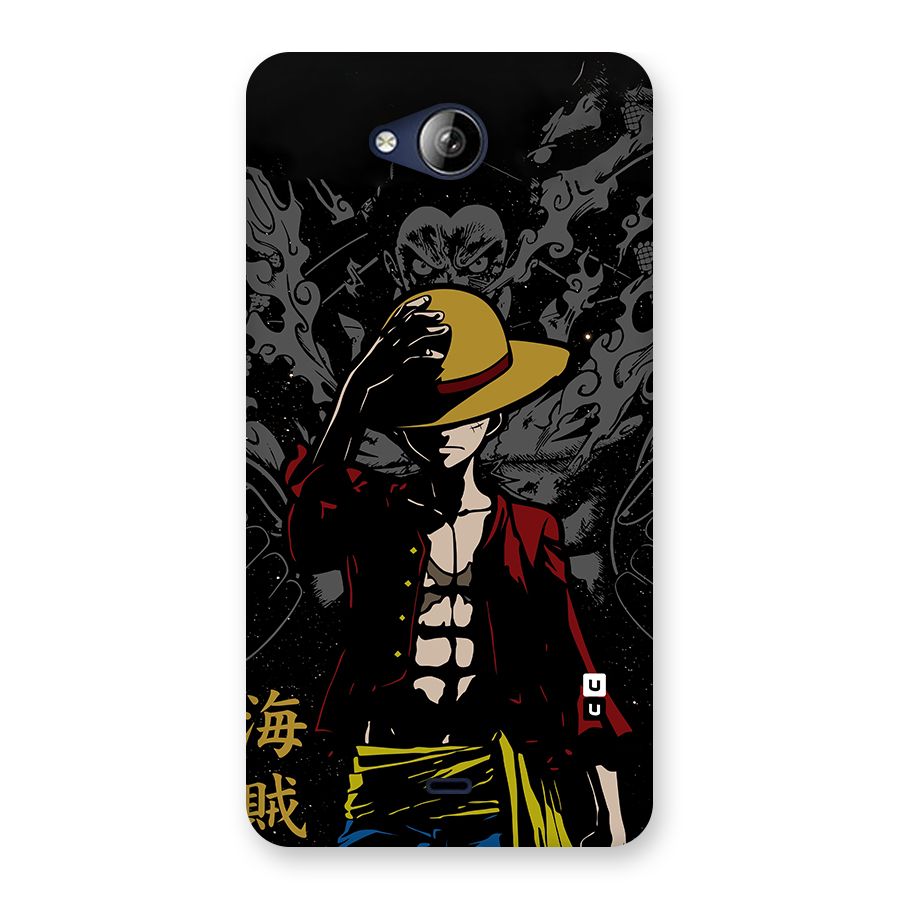 Dark Luffy Art Back Case for Canvas Play Q355