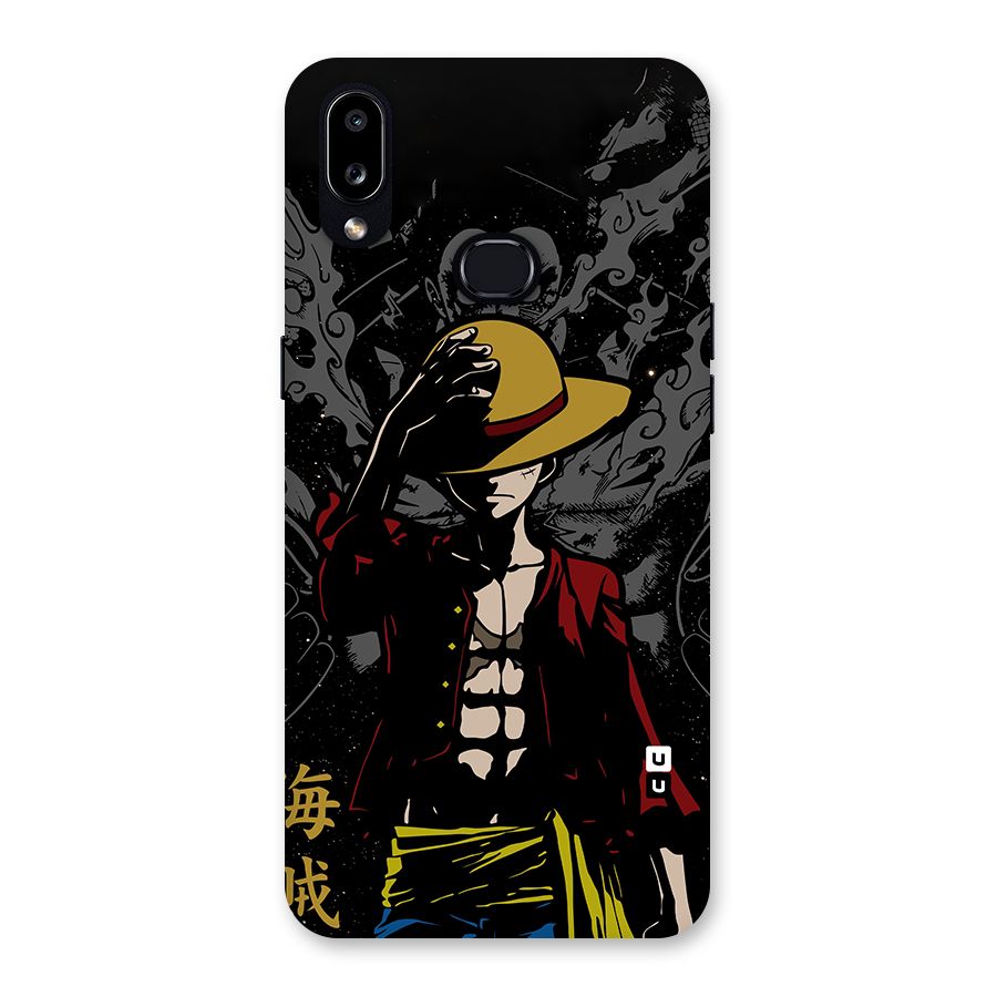 Dark Luffy Art Back Case for Galaxy A10s