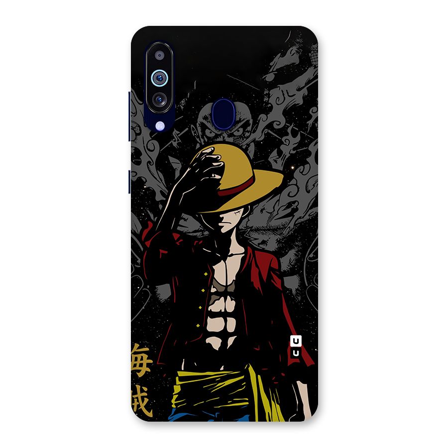 Dark Luffy Art Back Case for Galaxy A60
